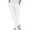 White, variant on lmcalzta Womens Linen Joggers Drawstring Elasic Waist Casual Solid Pants with Pockets Summer Trousers
