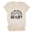 thumbnail image 1 of B91xZ Été Femmes Chemise Crewneck Mignon Mode Recadrée T Shirts, Beige S, 1 of 3