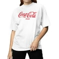 thumbnail image 2 of Officially Licensed Coca Cola Distorted Grunge Art Women's T-shirt, 2 of 3