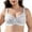 White, variant on CFLVAEK Lace Bras for Women Plus Size No Underwire Push Up Everyday Bra Comfort Full Coverage Breathable Bralettes Adjustable Straps Everyday Bras Black 42D