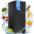 thumbnail image 3 of Nepsam 4.5 Cu.ft Mini Fridge with Freezer 2-Door Compact & 7 Settings Temperature Adijustable, Refrigerator for Dorm, Office, Bar, RV, Bedroom, Black, 3 of 9