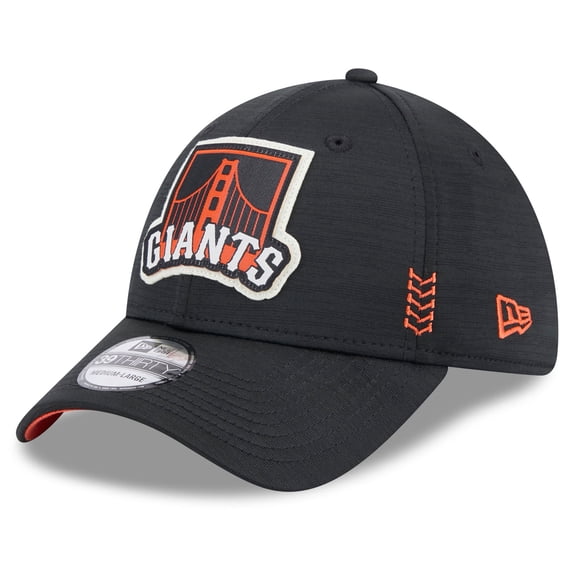 Men's New Era Black San Francisco Giants 2024 Clubhouse 39THIRTY Flex Hat