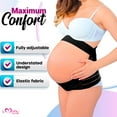 thumbnail image 6 of Motherfit Belly Bands for Pregnant Women Adjustable Maternity Support Belt Multi-layered Pregnancy Support Band, 6 of 6