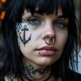 thumbnail image 5 of G23 Titanium 8G 10G 12G Septum Rings Jewelry Nose Hoops Clicker Ear Weights for Stretched Ear Piercing Jewelry 10mm 12mm 14mm Black Silver, 5 of 8