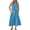 Blue, variant on Prolriy Summer 2 Piece Outfits, Women's Holiday Sleeveless Vest Skirt Line Design Skirt Sets with Pockets Travel Outfits 2 Piece Sets for Women Beige L