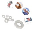 thumbnail image 4 of Finger Exerciser Hand Finger Stretch Band, Elastic Finger Stretcher Hand Grip Strengthener Enhanced Finger Grip Silicone  For Home Light Green,Light Gray, 4 of 8
