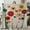40x30inch（102cmx76cm）, variant on 1pc Blooming Dandelion Dreams Printed Flannel Throw Blanket - Soft Cozy All-Season Bedspread with Vibrant Red Orange Yellow Pink White Black Beige Dandelion Floral Pattern, Contemporary Bedding for L