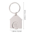 thumbnail image 2 of PENIKOKO 2-Pack Metal Shopping Cart Tokens for Grocery Stores, Supermarkets, Malls - Replacement, 2 of 8