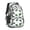 Tractor and Tractors, variant on Tractor and Haybales Gray Pattern Backpack for School, Cute School Bag with Adjustable Shoulder Straps and Padded Back, 16.9"x12.6"x5.9"