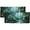 Pattern-3, variant on Winter Forest Landscape Kitchen Window Curtain Valance Snowy Pine Trees Snowflakes Nature Scenery Window Valance for Bedroom Bathroom Living Room Dining Room Valances Set 54 by 18 in, 2 Panel