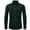 Dark Green#87, variant on Men T-Shirts Casual Slim Fit Long Sleeve Turndown Collar Button Plaid Shirt With Pockets Man Comfortable Casual Daily Party Photoshoot Tee,,Xl