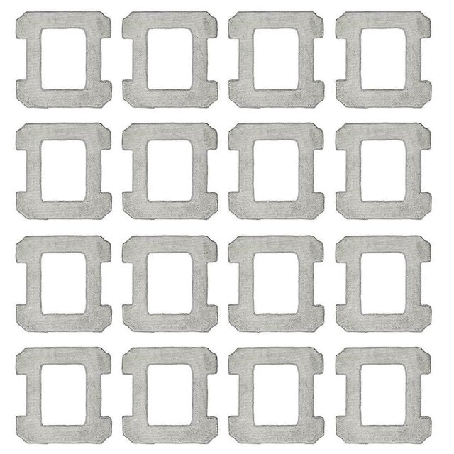 16 Pack Cleaning Pads for Winbot W1/W1 Pro, Microfiber Cleaning Cloths Spare Parts