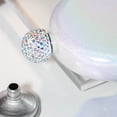 thumbnail image 2 of Koyal Wholesale Iridescent Glitter Round Flasks with Rhinestone Lid for Bridesmaid, Bridesmaid, 1-Pack, 2 of 5