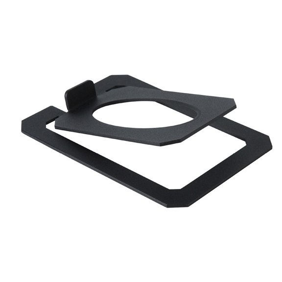 linyes Desktop Speaker Stands for Computer PC Tabletop Monitor Speakers, 15-Degree Tilt Angle Desktop Speakers Stands Black