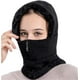 thumbnail image 2 of Elegante gorro de punto para mujer, pasamontañas, bufanda, gorro, conjunto con cremallera, cuello, calentador de orejas, grueso, resistente al viento, forro polar, capucha acolchada, gorro, 2 of 3