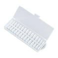 thumbnail image 4 of Puntas de uñas falsas shamjiam 240 piezas transparentes mate trapezoide largo, 4 of 8