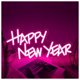 thumbnail image 1 of Feliz Año Nuevo Letrero De Neón Luces Regulables Decoración Alimentada Por USB Para Reuniones En El Hogar 20cm/7.87in×40cm/15.75in, 1 of 4
