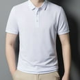 thumbnail image 3 of Kadahis Young Men's Modern Fit Short Sleeve Polo Shirt，up to 4XL, 3 of 5