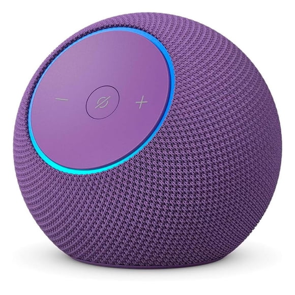 Altavoz inteligente Echo Dot Max con IA control de voz Alexa español/inglés morado