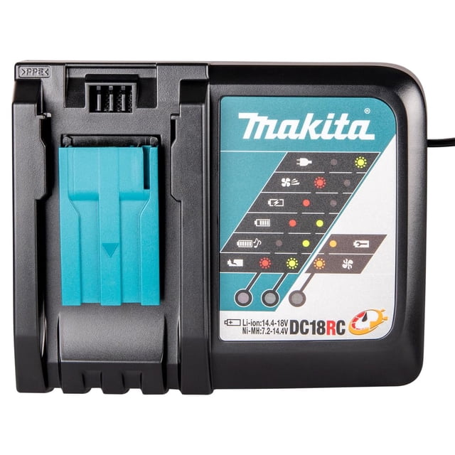 Cargador MAKITA DC18RC 7.2-18 V Salida 120 V Entrada