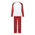 thumbnail image 5 of Meihuid Christmas Pajamas for Family Red Plaid Matching Family Christmas Pajamas Pj Pants Christmas 2023(Baby, Kids, Men, Women), 5 of 10