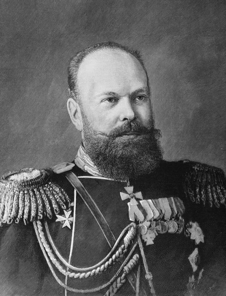 Alexander Iii (18451894) Nczar Of Russia 188194 Engraving After A