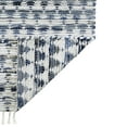 thumbnail image 4 of Blue and White Geometric Denim Accent Rug, 2' x 5', 4 of 5