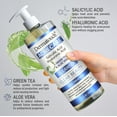 thumbnail image 3 of Dermatouch Acne Wash Facial Cleanser with Salicylic Acid & Hyaluronic Acid, 8 fl Oz, 3 of 5