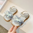 thumbnail image 2 of Otqutp Soft Sole Toddler Girls Shoes Little Girls Summer Pearl Mesh Soft Bottom Princess Shoes Sandals for 2 to 11 Years, 2 of 6