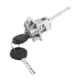 thumbnail image 3 of Conjunto de barril de cilindro de cerradura de puerta delantera kusrkot ajuste de Metal lado izquierdo del conductor cilindro de la cerradura, 3 of 7