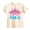 00-Beige#703, variant on Kiijoy Toddler Girls Tshirt Cute Graphic Tee Short Sleeve Round Neck T Shirt, Beige, Sizes 2-3