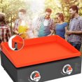 thumbnail image 1 of DEBGFS 36‘‘ Protective Grill Cover with Weatherproof  Orange,22", 1 of 7