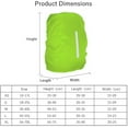 thumbnail image 2 of Waterproof Rain Cover for Backpack, Reflective Backpack Rain Cover for Anti-dust/Anti-Theft/Bicycling/Hiking/Camping/Traveling/Outdoor Activities, 2 of 4
