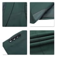 thumbnail image 4 of Cloudstyle Mens 2 Piece Suits One Button Formal Slim Fit Solid Color Wedding Tuxedo, 4 of 5