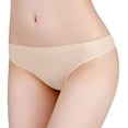 thumbnail image 2 of Femmes 6 Pack Strings Sans Couture Sous-Vêtements Soie Glacée Confortable GString Culotte, 2 of 4
