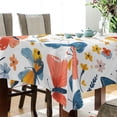 thumbnail image 3 of BZSMCE Square Tablecloth Colorfull Butterfly Pattern Tableclothes, 3 of 9
