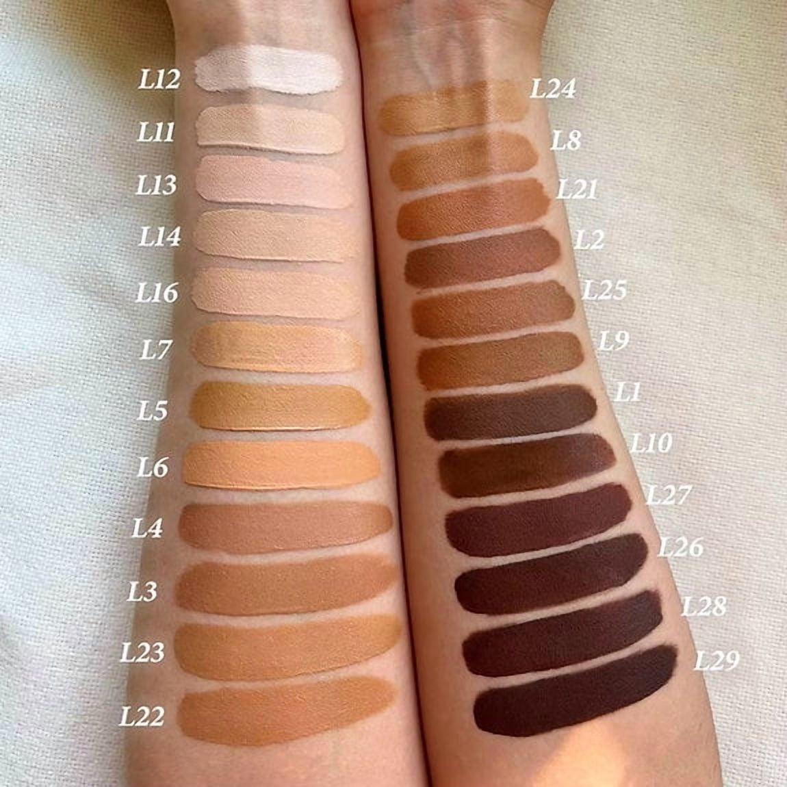 MM Effortless Elegance Liquid Foundation – Full Coverage Matte Finish Makeup, Long-Lasting, Oil Control & Flawless Skin