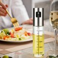thumbnail image 5 of RKZDSR Stainless Steel Glass Oil Bottle - 100ml Capacity - Oil and Vinegar Dispenser with Scale - Multi-Purpose Seasoning and Wine Bottle, 5 of 8