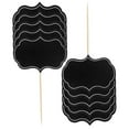 thumbnail image 3 of PBPBOX 48Pcs Lightweight Black Writable Cheese Markers Decorative Wedding Buffet Labels, 3 of 6
