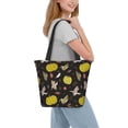 thumbnail image 6 of Bingfone yellow Pumpkin Corn Women Shoulder Tote Bags Casual Bag Ladies Shopping Handbag, 6 of 6