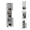 thumbnail image 4 of Home Square 2-Piece Set with Four-Door Wall Cabinet and 78" Pantry Cabinet, 4 of 21