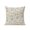 Light Khaki, variant on Outdoor Pillows Waterproof, Farmhouse Summer Floral Bedding Throw Pillows with Insert for Couch Sofa Bed, Spring Botanical Leaves 18x18 Inch Pillowcases Decorative Camping Patio Pillow Set of 1