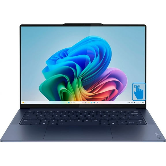 Lenovo Yoga Slim 7x Home/Entertainment Laptop (Snapdragon X Elite X1E-78-100 12-Core, 16GB LPDDR5X MHz RAM, 512GB SSD, 14.5, 60 Hz Touch 2944x1840, Wifi, Bluetooth, Backlit KB, Win 11 Home)