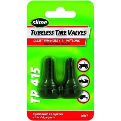 

2PC Slime Slime - 20161 - Rubber 1 psi Tubeless Tire Valve - 2/Pack