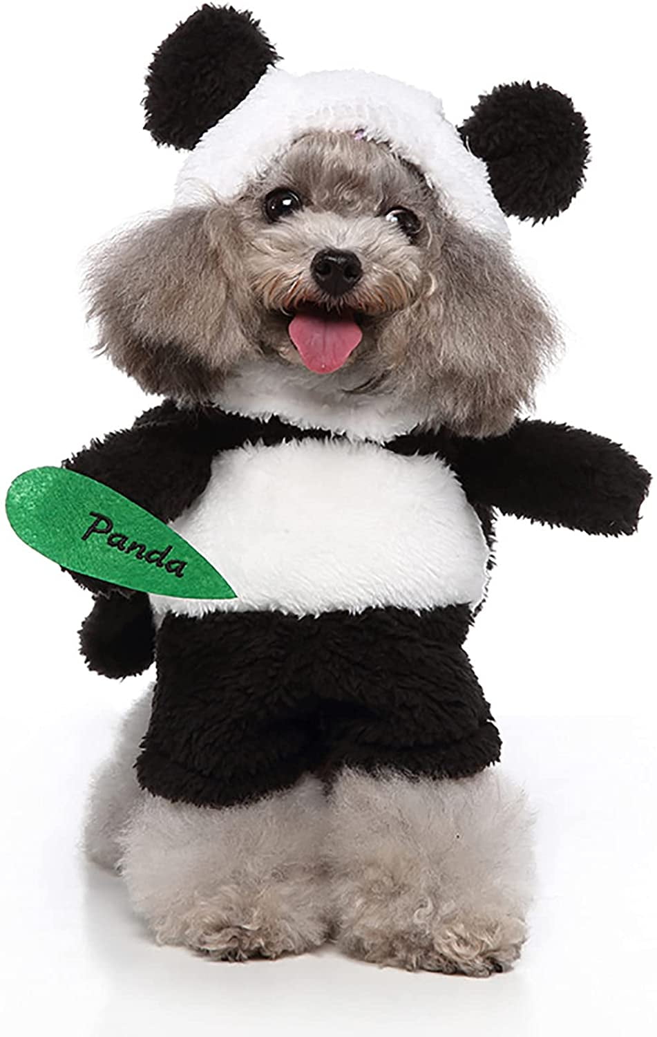 Panda Dog Costumes, Panda Pet Halloween Costume, Soft Exquisite Design Dress Up Puppy Costume
