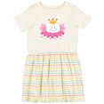 thumbnail image 3 of Inktastic Tooth Fairy Girls Pink Girls Toddler Dress, 3 of 5