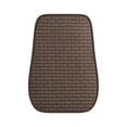 thumbnail image 2 of Xecvkr Cooling Seat Cushion for Car Car Linen Seat Cushion Coffee Summer Breathable Cool Pad Backrest Three Piece Universal Fit Flax Mesh Washable for Sedan SUV Truck 1 Set 52x23.2in, 2 of 9