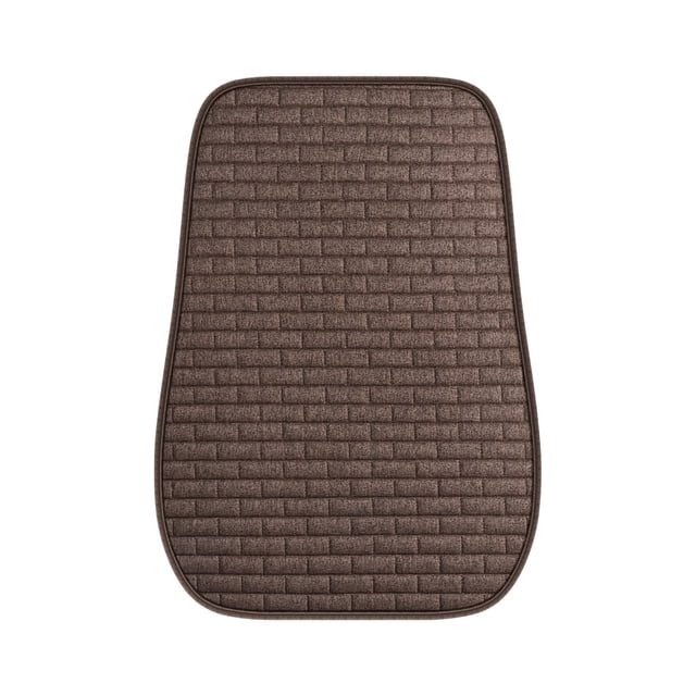 Herunwer Breathable Linen Car Seat Cushion, Ventilated Honeycomb Mesh for Comfort and Cool Driving