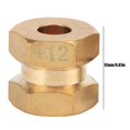 thumbnail image 3 of Accessoire de combinateur en laiton 12 mm/15 mm/17 mm pour voiture sur chenilles RC SCX10 90046 90047 1/10 12 mm, 3 of 4