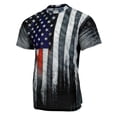 thumbnail image 2 of Hot Leathers Men's Short Sleeve American Flag 3D All Over Printed T-Shirt GMB1002 3X-Large, 2 of 2